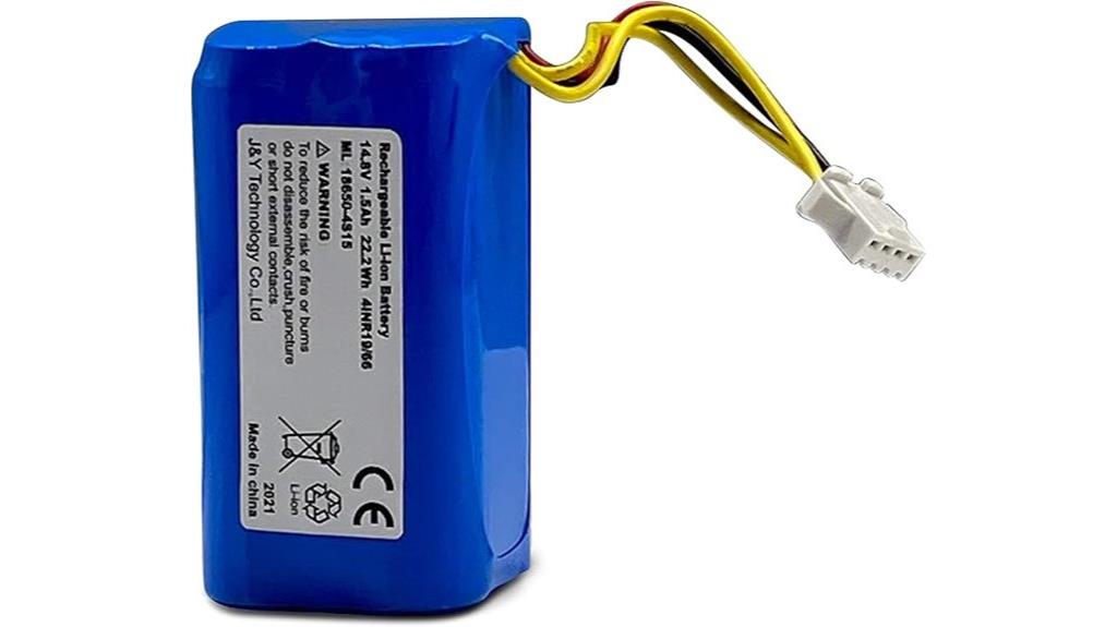 robot vacuum replacement battery