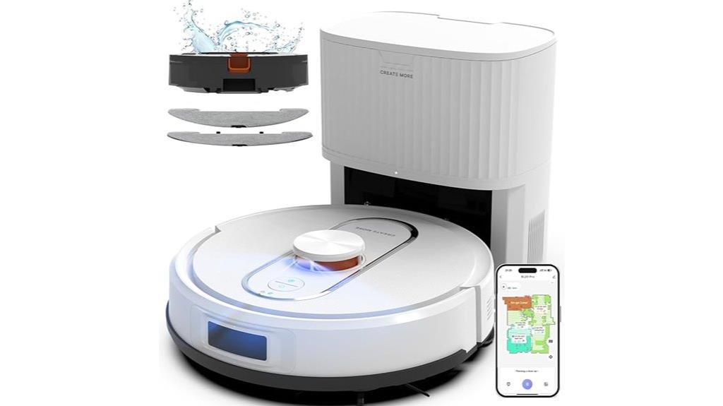 robot vacuum with mop