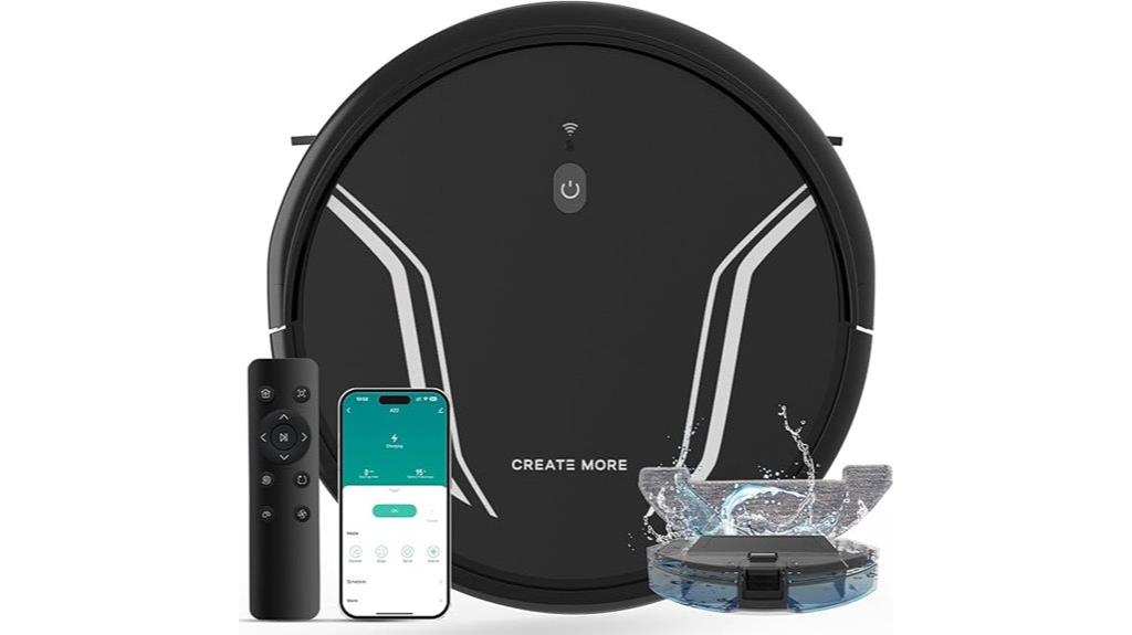 robotic vacuum with mopping