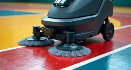 rubber floor cleaning options