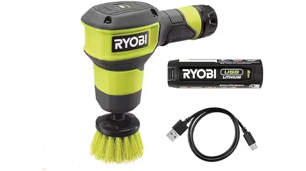 ryobi usb lithium scrubber