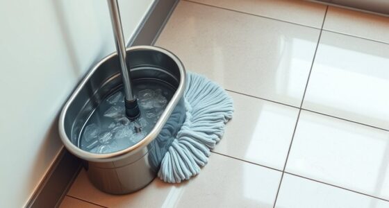 safe damp mopping guidelines