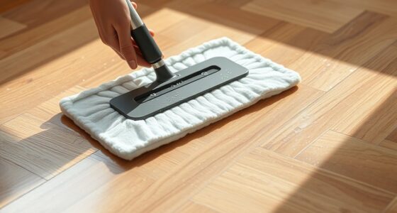 safe damp mopping practices