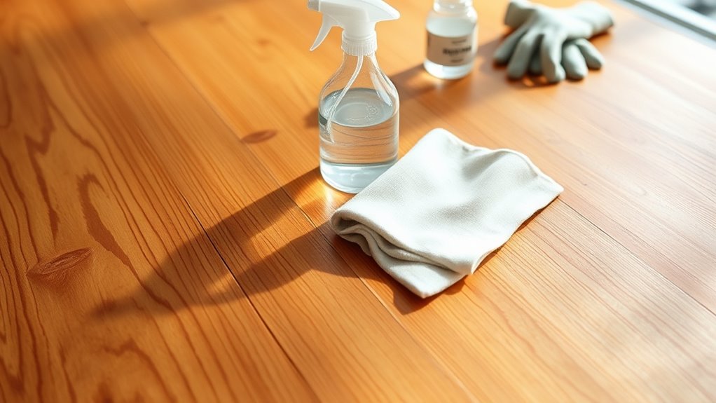 safe disinfectants for engineered wood