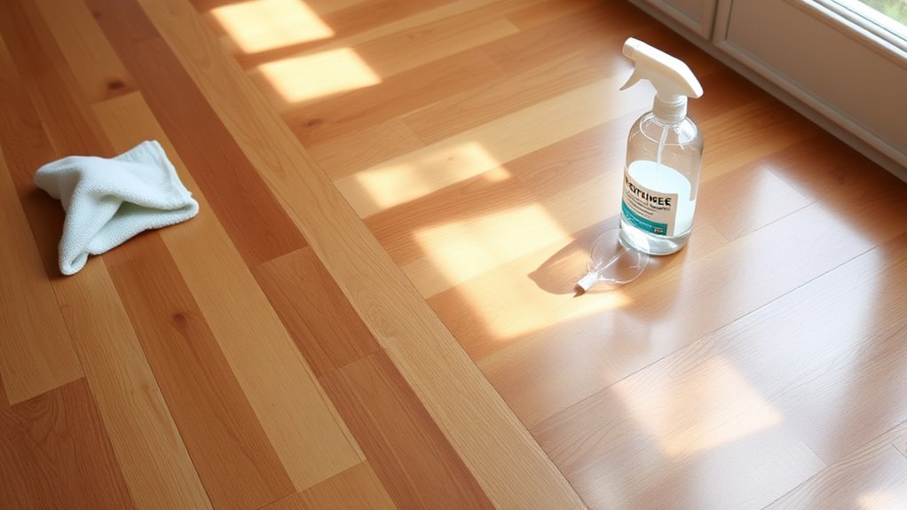 safe hardwood disinfection methods