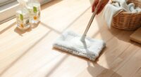 safe laminate floor disinfection
