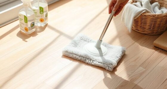 safe laminate floor disinfection