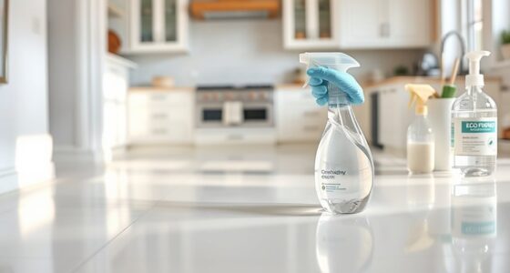 safe linoleum disinfection tips