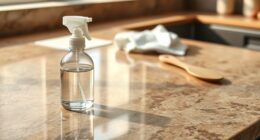 safe natural stone disinfection