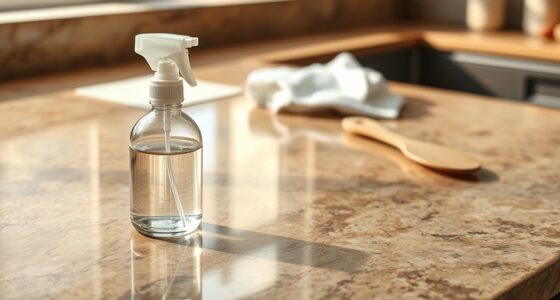 safe natural stone disinfection