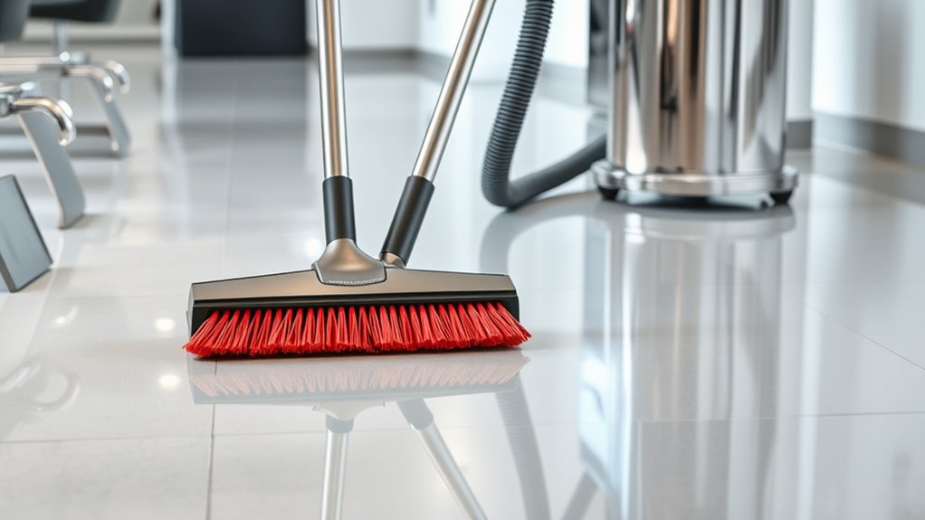 salon cleaning equipment choice