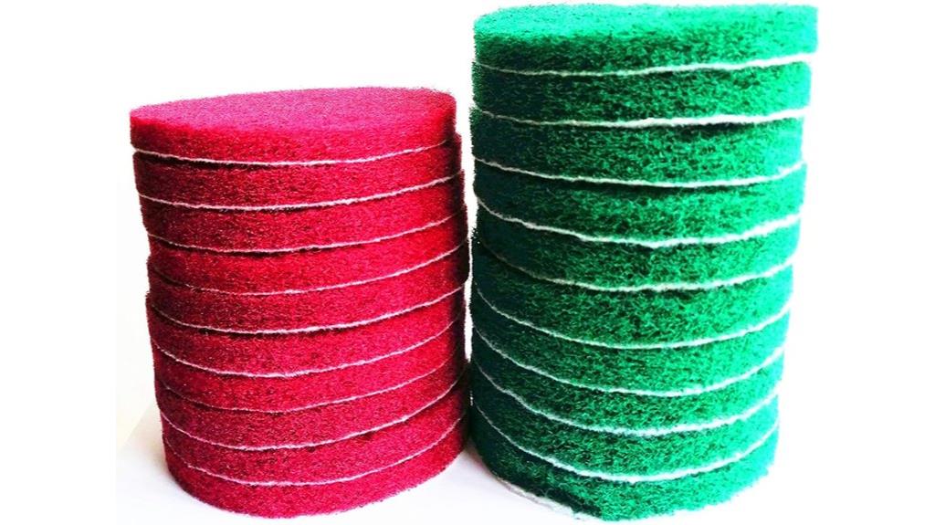 scrub pads for drills