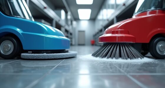 scrubber types for kitchens