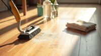 sealed hardwood cleaning schedule