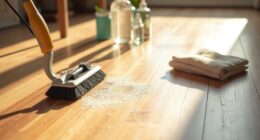 sealed hardwood cleaning schedule