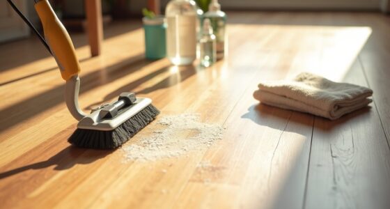 sealed hardwood cleaning schedule