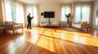 sealed hardwood move in ready