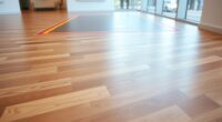 sealed hardwood room mapping
