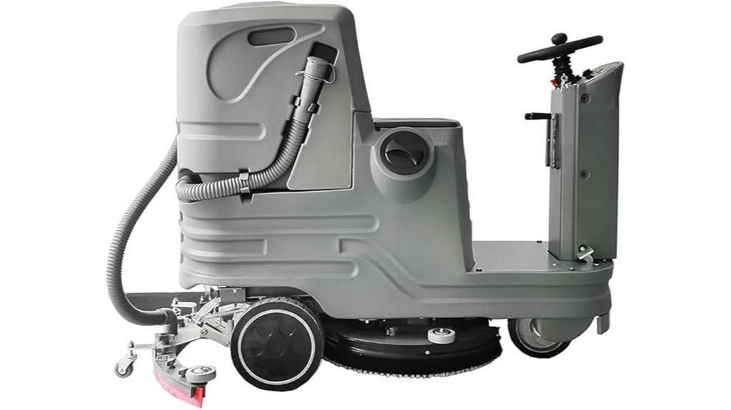 self propelled floor scrubber
