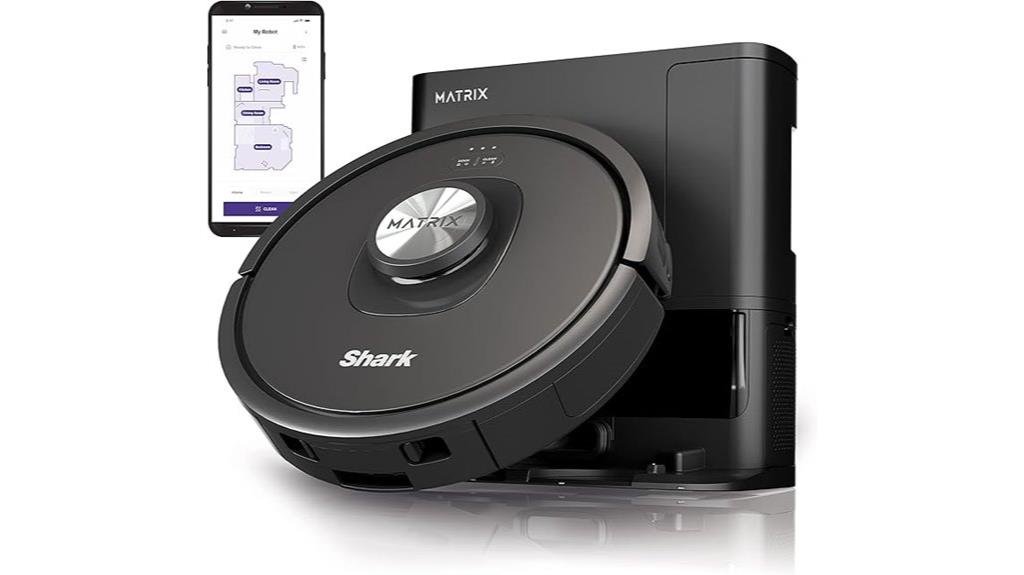 shark robot vacuum self emptying