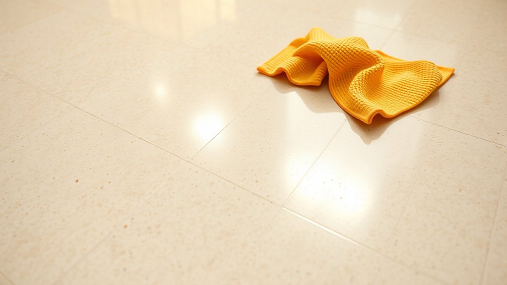 simple daily linoleum cleaning