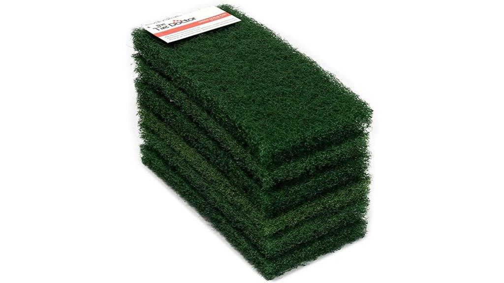 six pack cleaning scrub pads