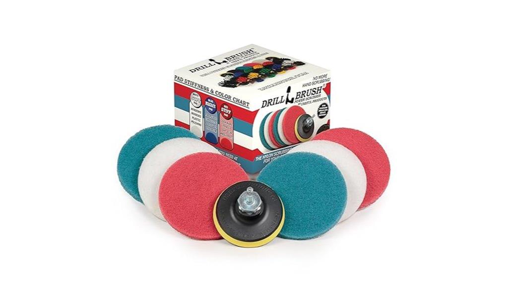 six pack scrub pads