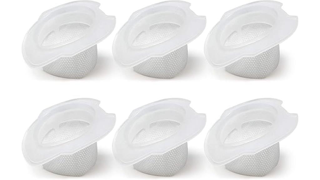 six pack vacuum filters