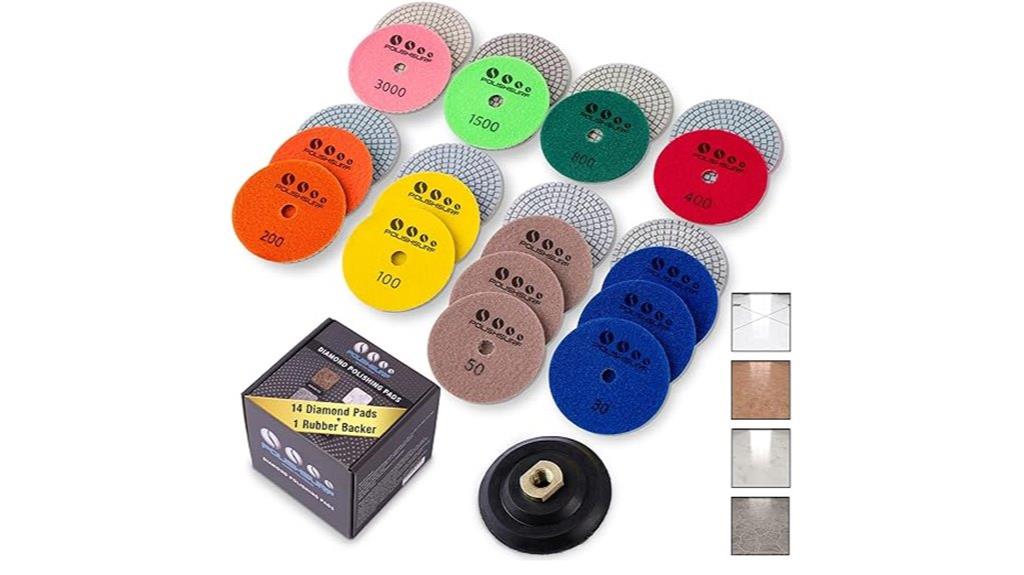 small diamond polishing set