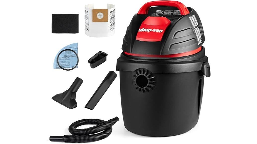 small portable wet vacuum