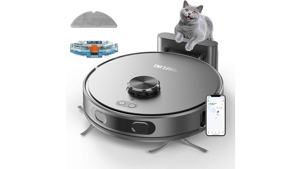 smart lidar vacuum mop