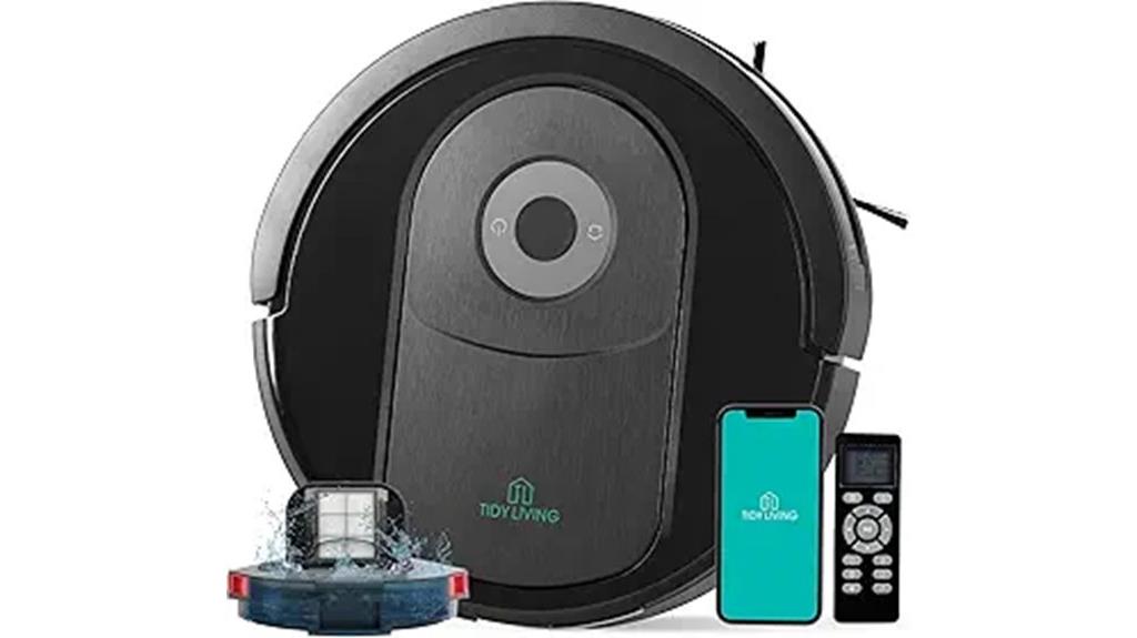 smart vacuum with mop