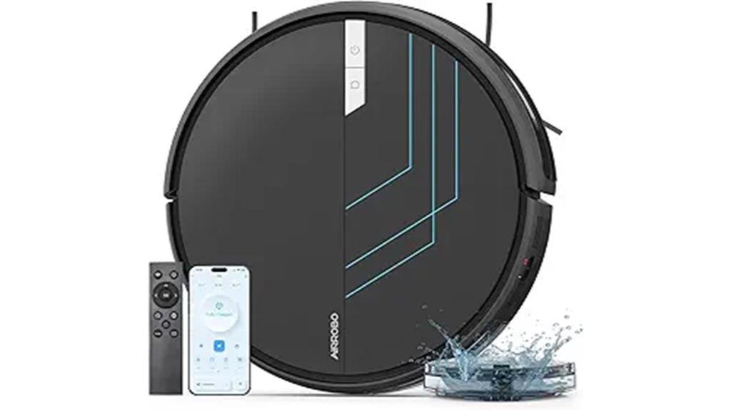 smart vacuum with mop