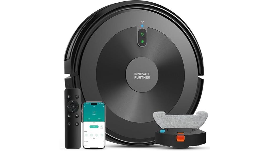 smart vacuum with mopping