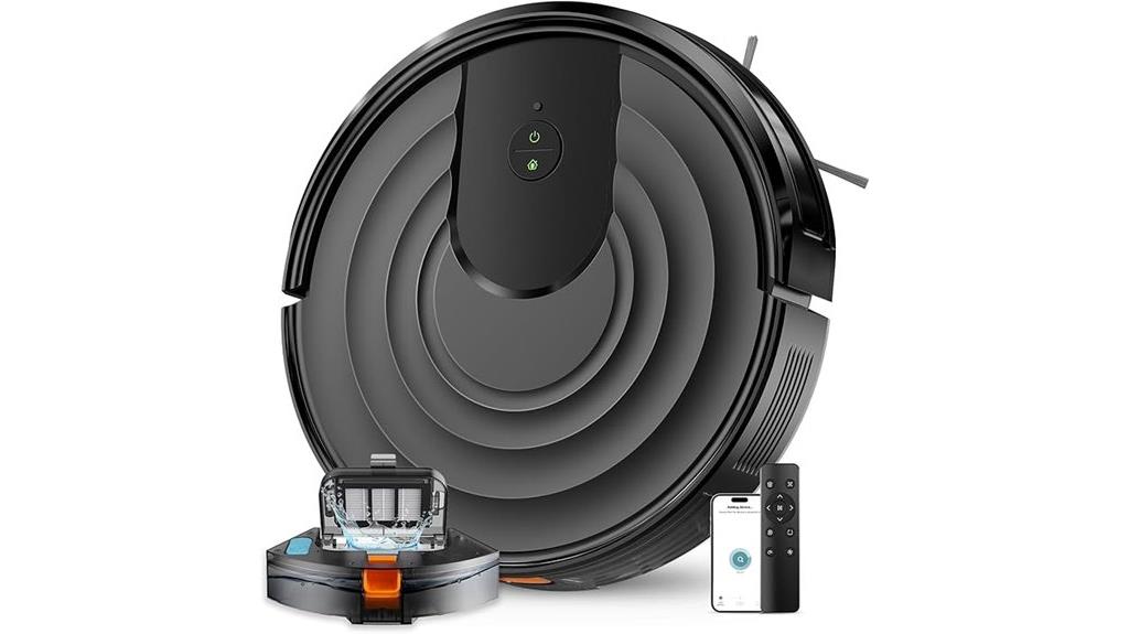 smart wifi mop vacuum