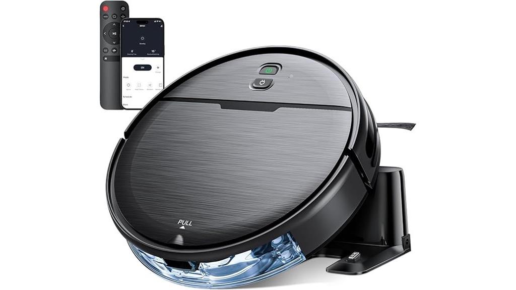 smart wifi self charging vacuum