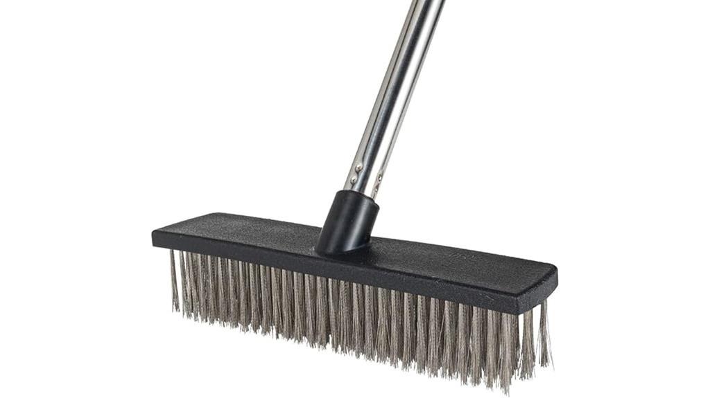 stainless steel bristles broom