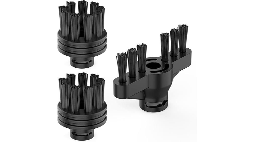 steam cleaner brush pack