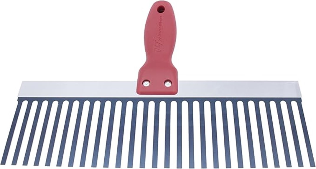 steel scarifier with handle