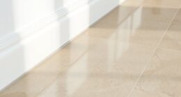 stone edges and baseboards