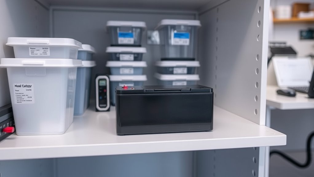 store batteries properly long term