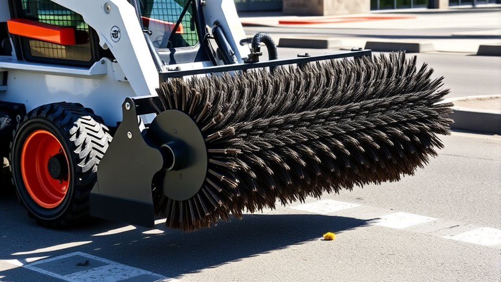 street sweeper attachment considerations