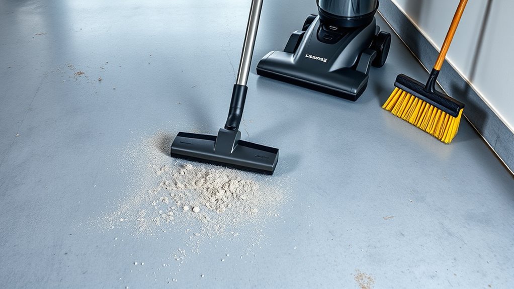 sweep and vacuum combination