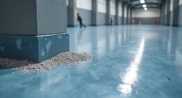 sweep before epoxy application