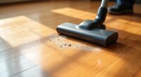 sweep before sealing