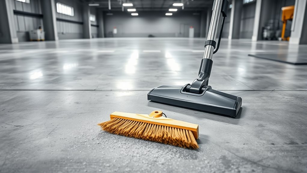 sweep or vacuum effectively