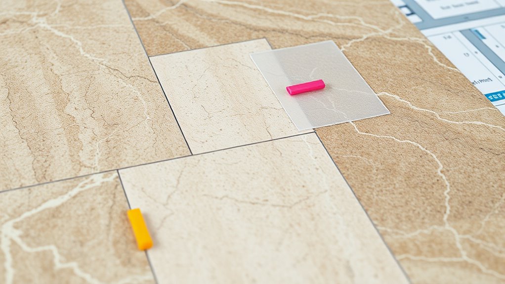 template guided precise layout
