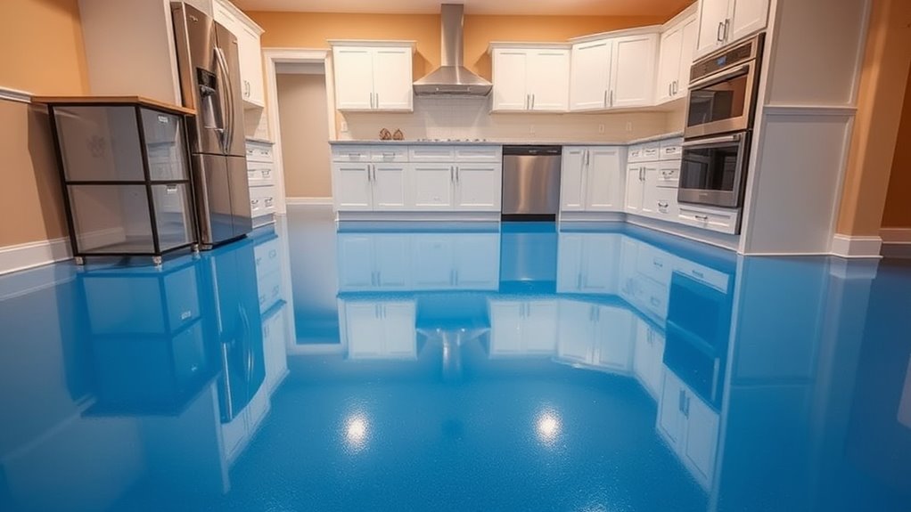 thorough garage floor preparation