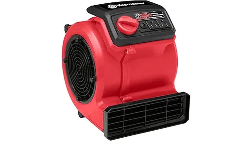 three speed floor fan