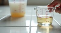 tile floor cleaning ratios